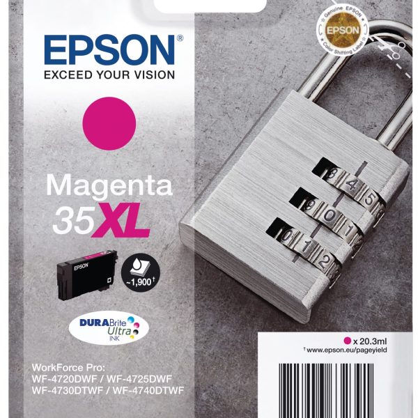 EPSON Tintenpatrone XL magenta T359340 WF-4720/4725DWF 1900 Seiten