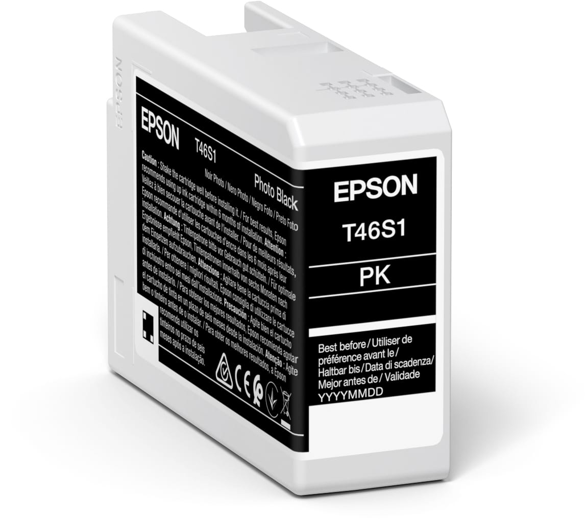 EPSON-T46S100-8715946680828 EPSON Tintenpatrone photo schwarz T46S100 SureColor SC-P700 26ml – Hochwertig & günstig bei ShopDeca