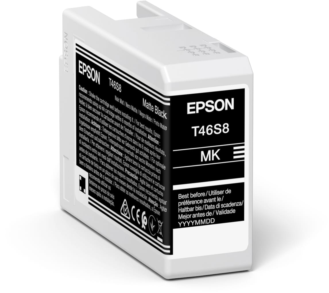 EPSON-T46S80N-8715946730028 EPSON Tintenpatrone matte schwarz T46S80N SureColor SC-P700 26ml – Hochwertig & günstig bei ShopDeca