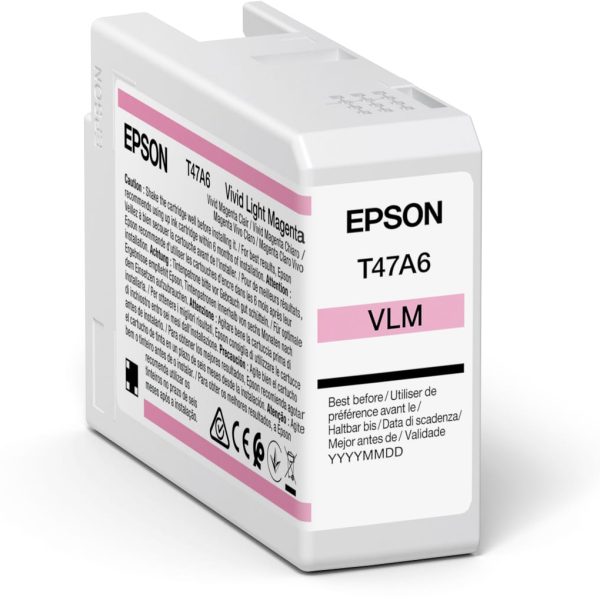 EPSON Tintenpatrone vivid light mag. T47A60N SureColor SC-P900 50ml