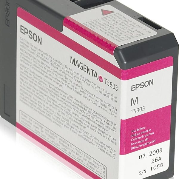 EPSON Tintenpatrone magenta T580300 Stylus Pro 3800 80ml