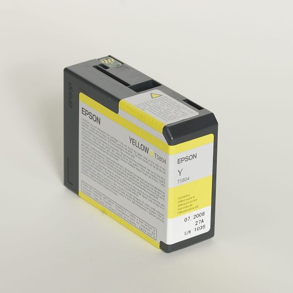 EPSON Tintenpatrone yellow T580400 Stylus Pro 3800 80ml