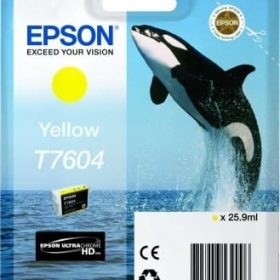 EPSON Tintenpatrone yellow T760440 SureColor P 600 25,9ml