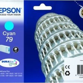 EPSON Tintenpatrone cyan T791240 WF 5110/5620 800 Seiten