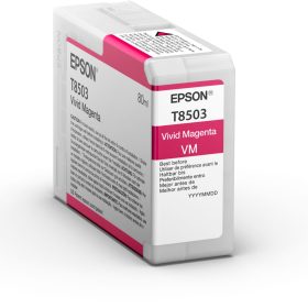 EPSON Tintenpatrone vivid magenta T85030N SureColor SC-P800 80ml