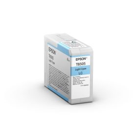 EPSON Tintenpatrone light cyan T850500 SureColor SC-P800 80ml