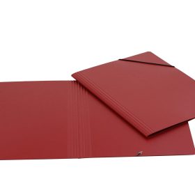 EROLA Gummibandmappe 800my A4 3228 rot Pressspan