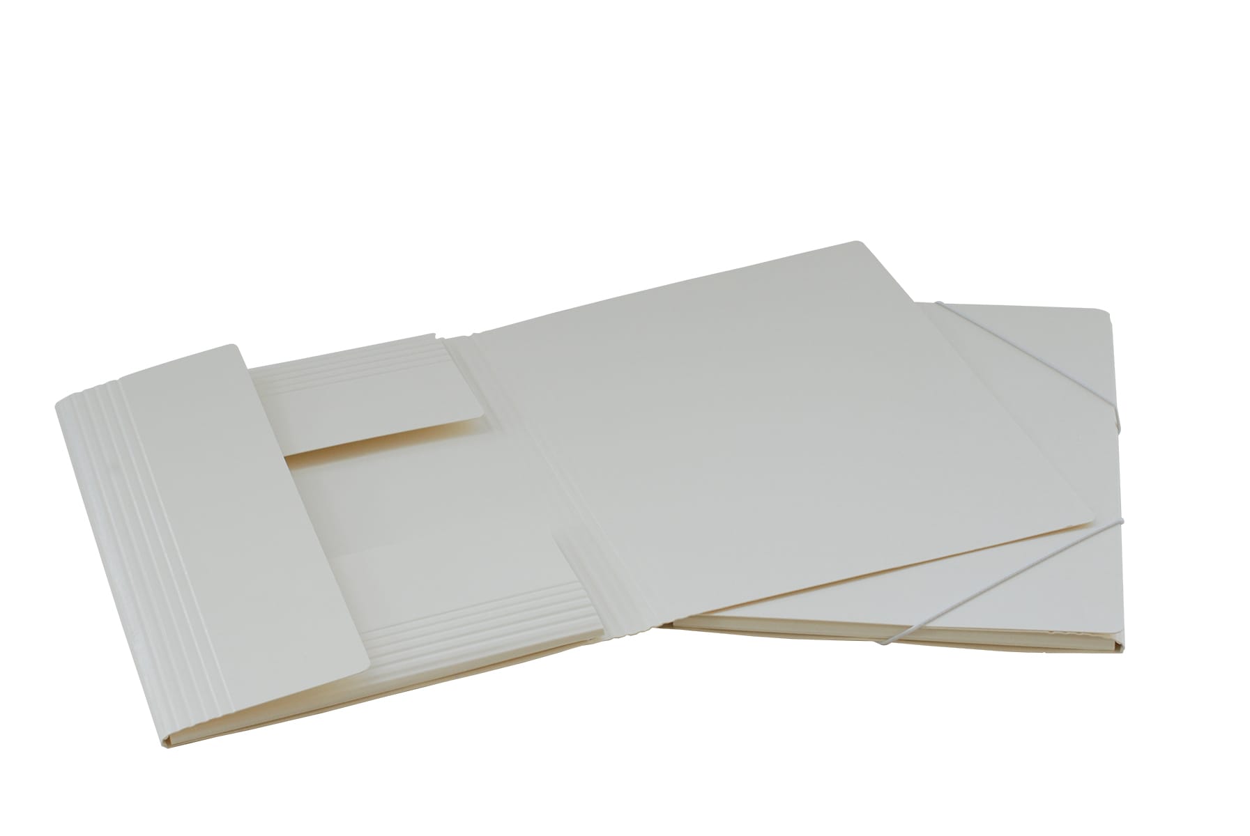 EROLA-33299-7640114443305 EROLA Gummibandmappe 650my A4 33299 weiss Pressspan 3 Klappen – Hochwertig & günstig bei ShopDeca