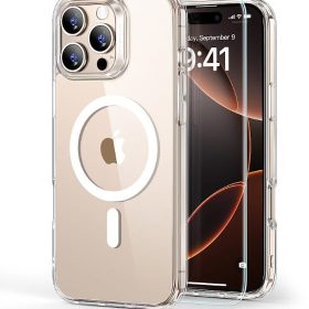 ESR Classic Hybrid Case MagSafe 1A79701 +Glass iPhone 16 Pro Max Cl.