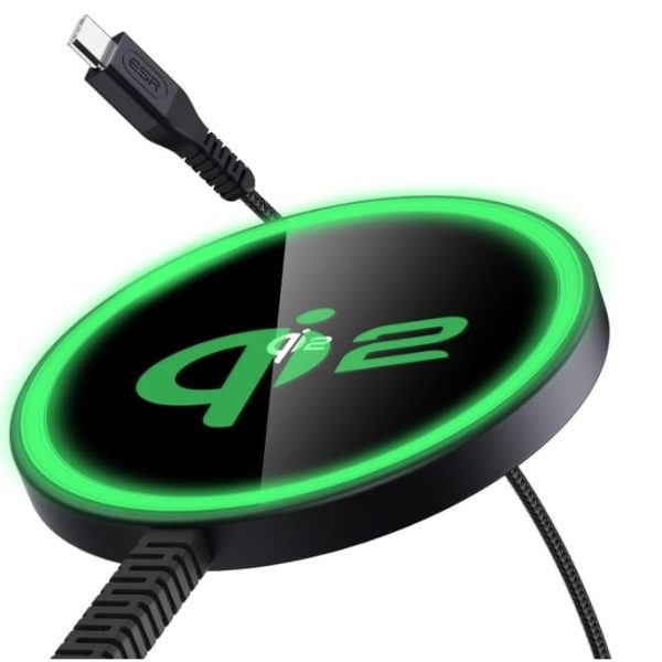 ESR HaloLock mini Charger 2C5620206 Qi2, Wireless, Black