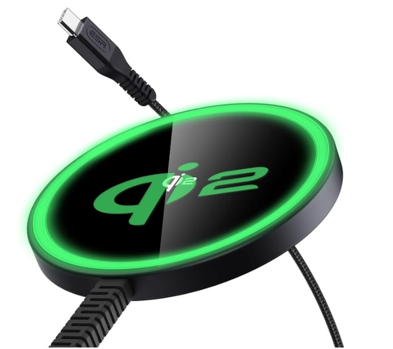 ESR-2C5620206-4894240189238 ESR HaloLock mini Charger 2C5620206 Qi2, Wireless, Black – Hochwertig & günstig bei ShopDeca