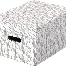 ESSELTE Aufbewahrungsboxen Home M 628282 365x265x205mm, weiss 3 Stk