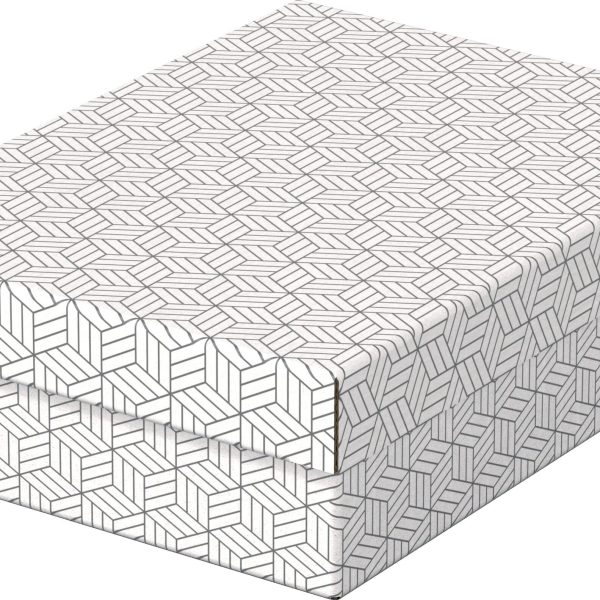 ESSELTE Aufbewahrungsboxen Home M 628284 365x265x100mm, weiss 3 Stk