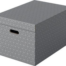 ESSELTE Aufbewahrungsboxen Home L 628287 510x355x305mm, grau 3 Stk