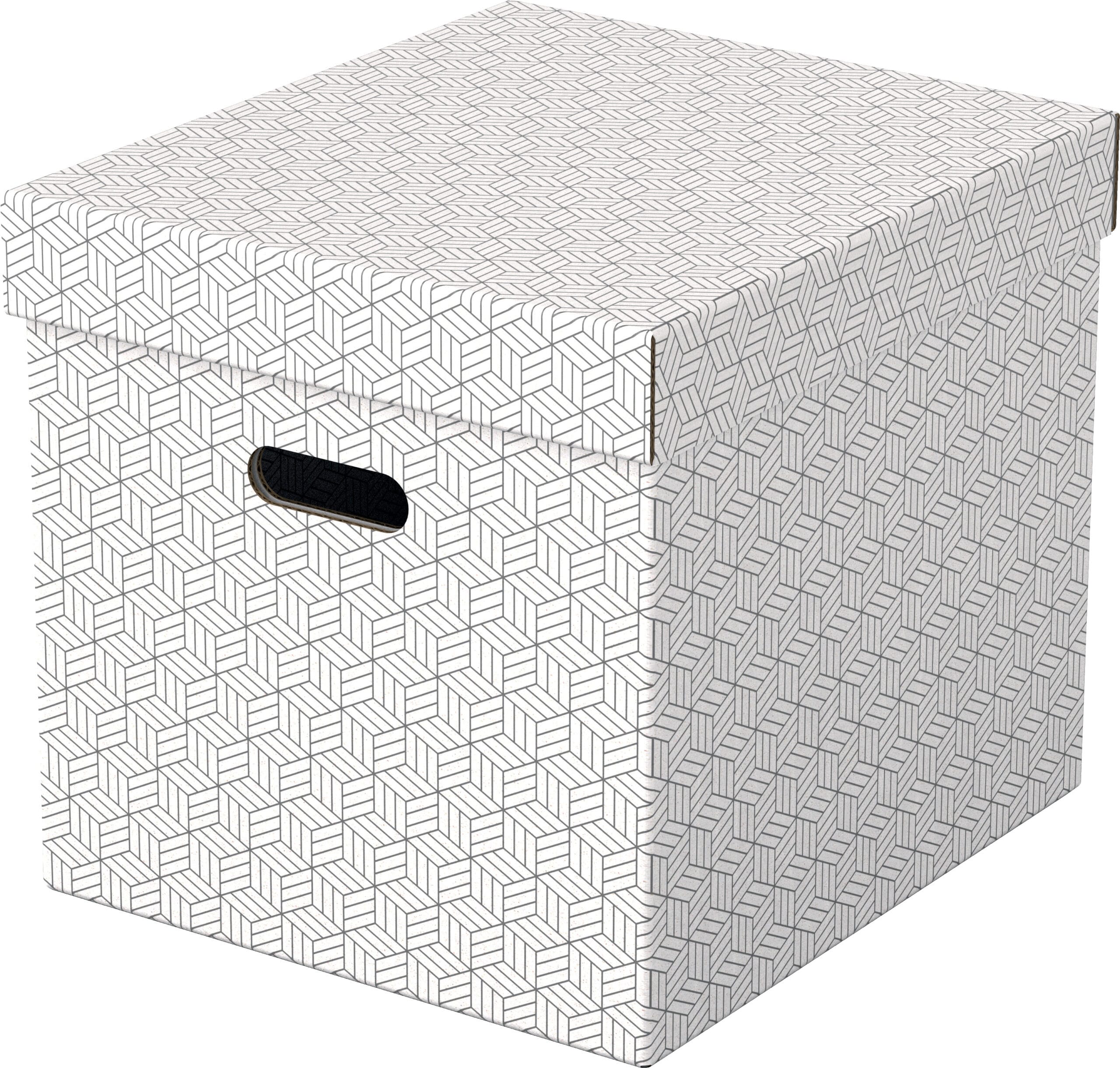 ESSELTE-628288-4049793072333 ESSELTE Aufbewahrungsboxen Home Cube 628288 365x320x315mm, weiss 3 Stk – Hochwertig & günstig bei ShopDeca