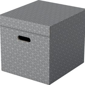 ESSELTE Aufbewahrungsboxen Home Cube 628289 365x320x315mm, grau 3 Stk