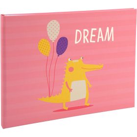 EXACOMPTA Fotoalbum Baby 28,5x22cm 11233E rosa 30 Seiten