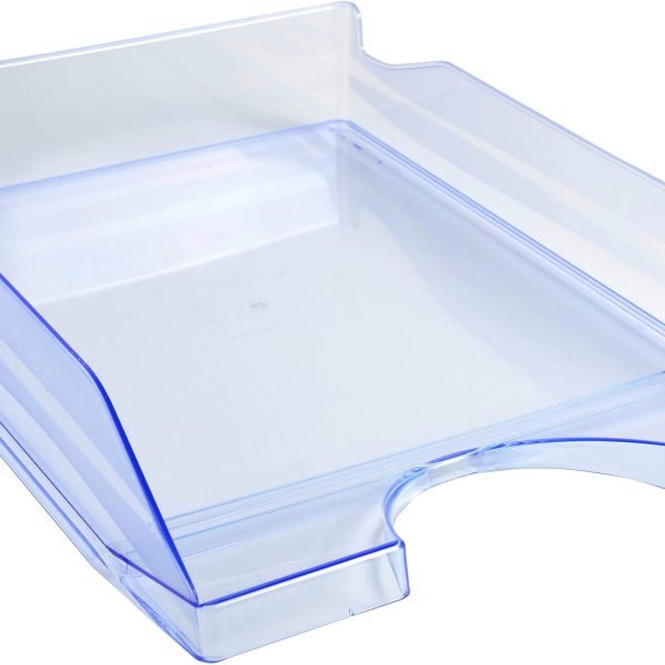 EXACOMPTA Briefkorb Ecotray A4+ 12310D blau-transp.