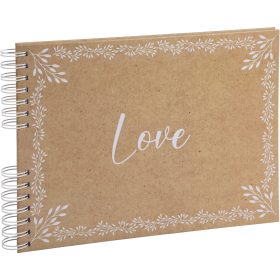 EXACOMPTA Spiralalbum 32x22cm 16234E weiss 50 Seiten