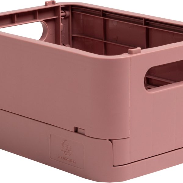 EXACOMPTA Klappbox Skandi A6+ 27038D Mini altrosa 185x35x135mm