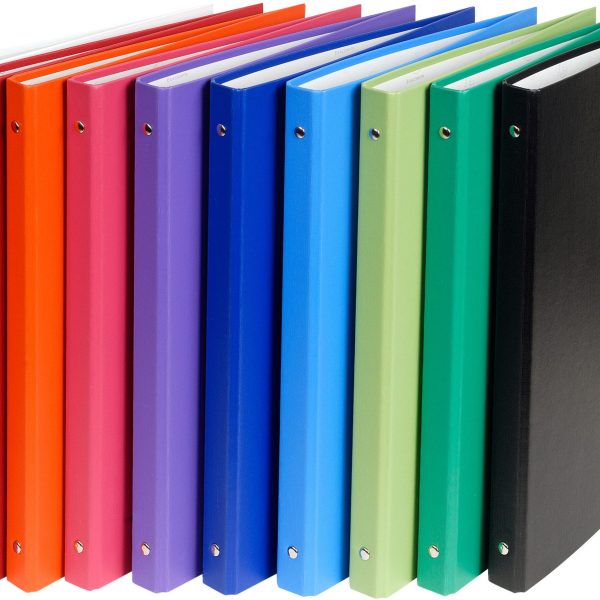 EXACOMPTA Ringbuch A4 51150E 4-Ring, farbig sortiert, 2cm