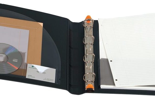 EXACOMPTA Ringbuch Exactive 3cm 51234E schwarz 4-Ring A4+