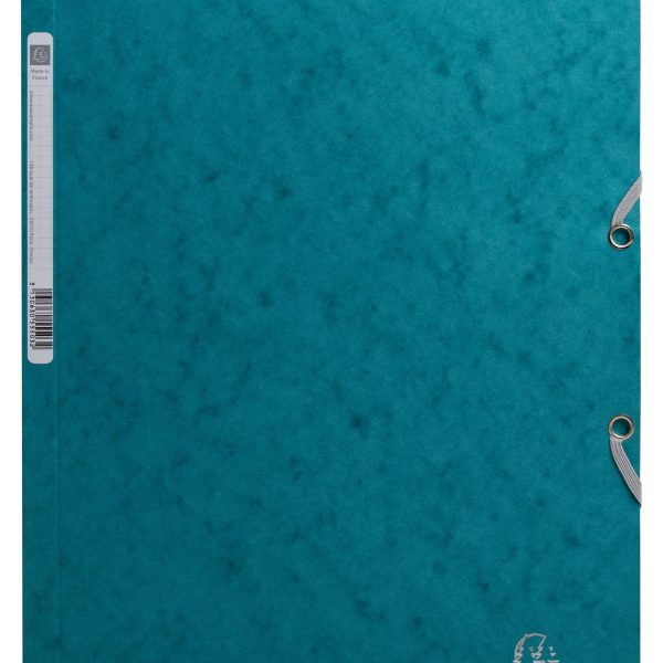 EXACOMPTA Gummibandmappe Skandi A4 55272E pazifikblau