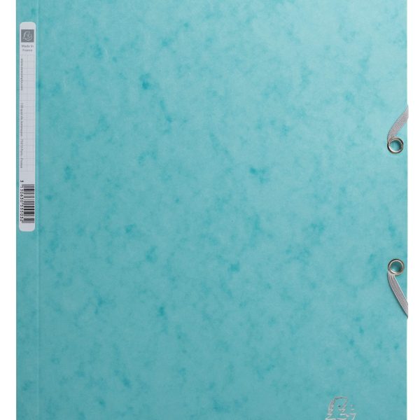 EXACOMPTA Gummibandmappe Skandi A4 55273E frostblau