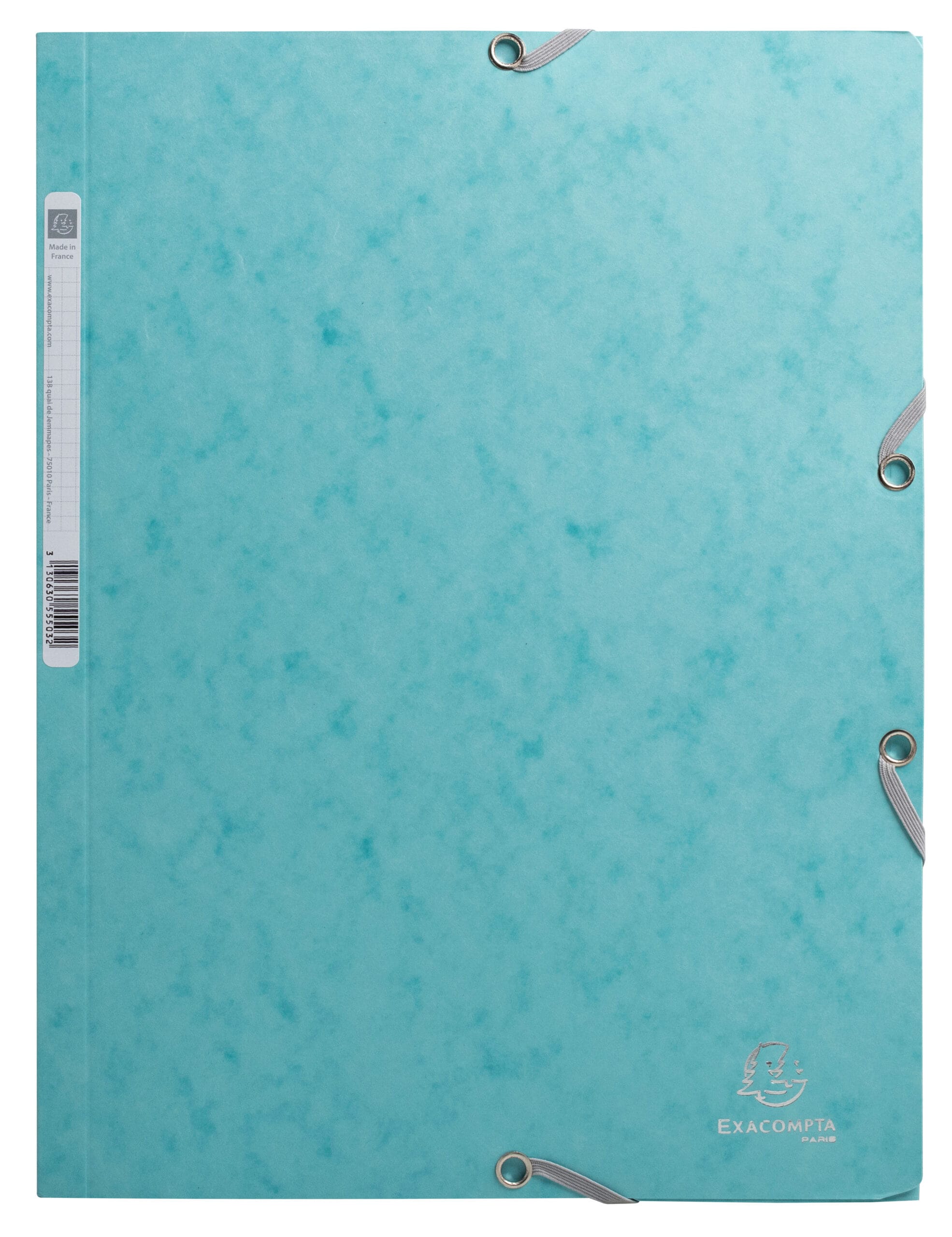 EXACOMPTA-55273E-3130630552734 EXACOMPTA Gummibandmappe Skandi A4 55273E frostblau – Hochwertig & günstig bei ShopDeca