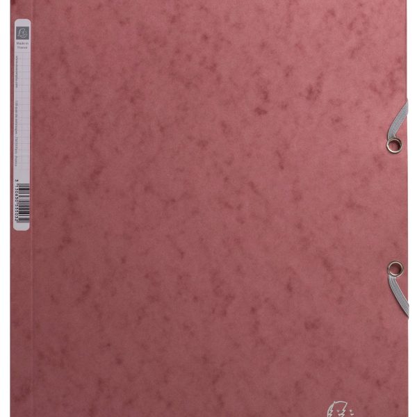 EXACOMPTA Gummibandmappe Skandi A4 55276E altrosa