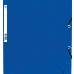 EXACOMPTA Gummibandmappe A4+ 55302E blau manila
