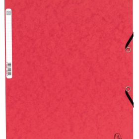 EXACOMPTA Gummibandmappe A4+ 55305E rot manila