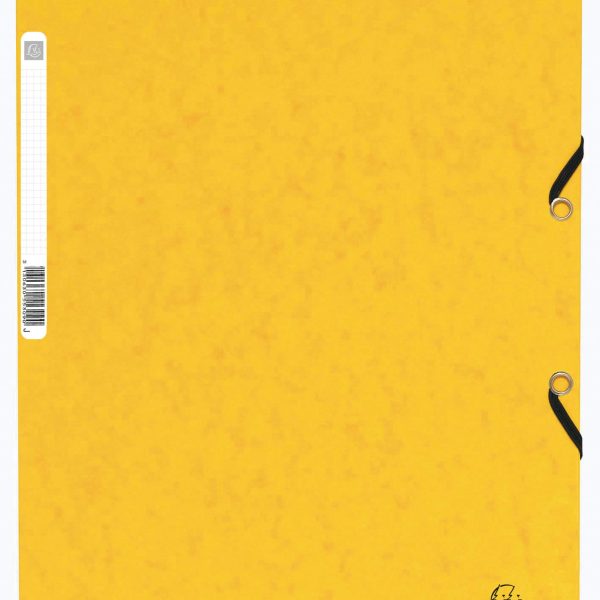 EXACOMPTA Gummibandmappe A4+ 55309E gelb manila