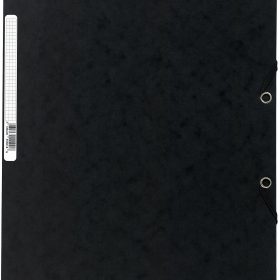 EXACOMPTA Gummibandmappe A4 55501E schwarz