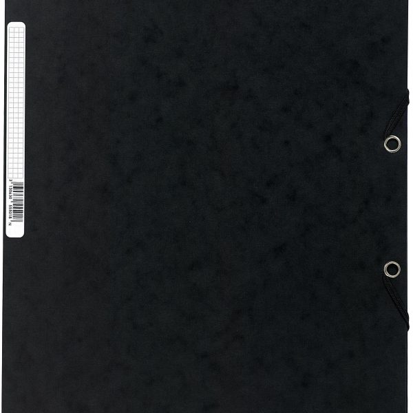 EXACOMPTA Gummibandmappe A4 55501E schwarz