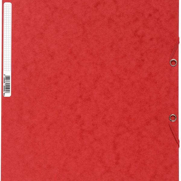 EXACOMPTA Gummibandmappe A4 55505E rot