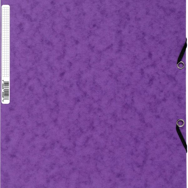 EXACOMPTA Gummibandmappe A4 55508E violett