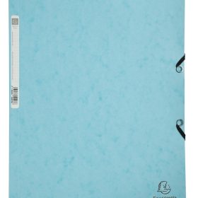 EXACOMPTA Gummibandmappe Aquarel A4 55528E blau