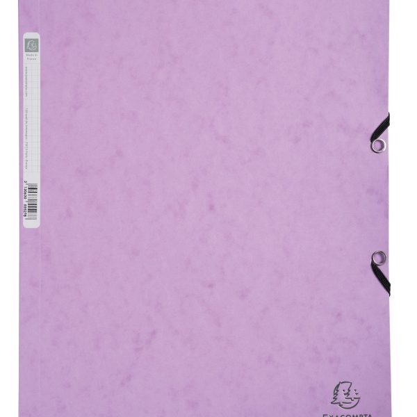 EXACOMPTA Gummibandmappe Aquarel A4 55535E malve