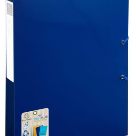 EXACOMPTA Sammelbox mit Gummizug A4 59142E marineblau PP