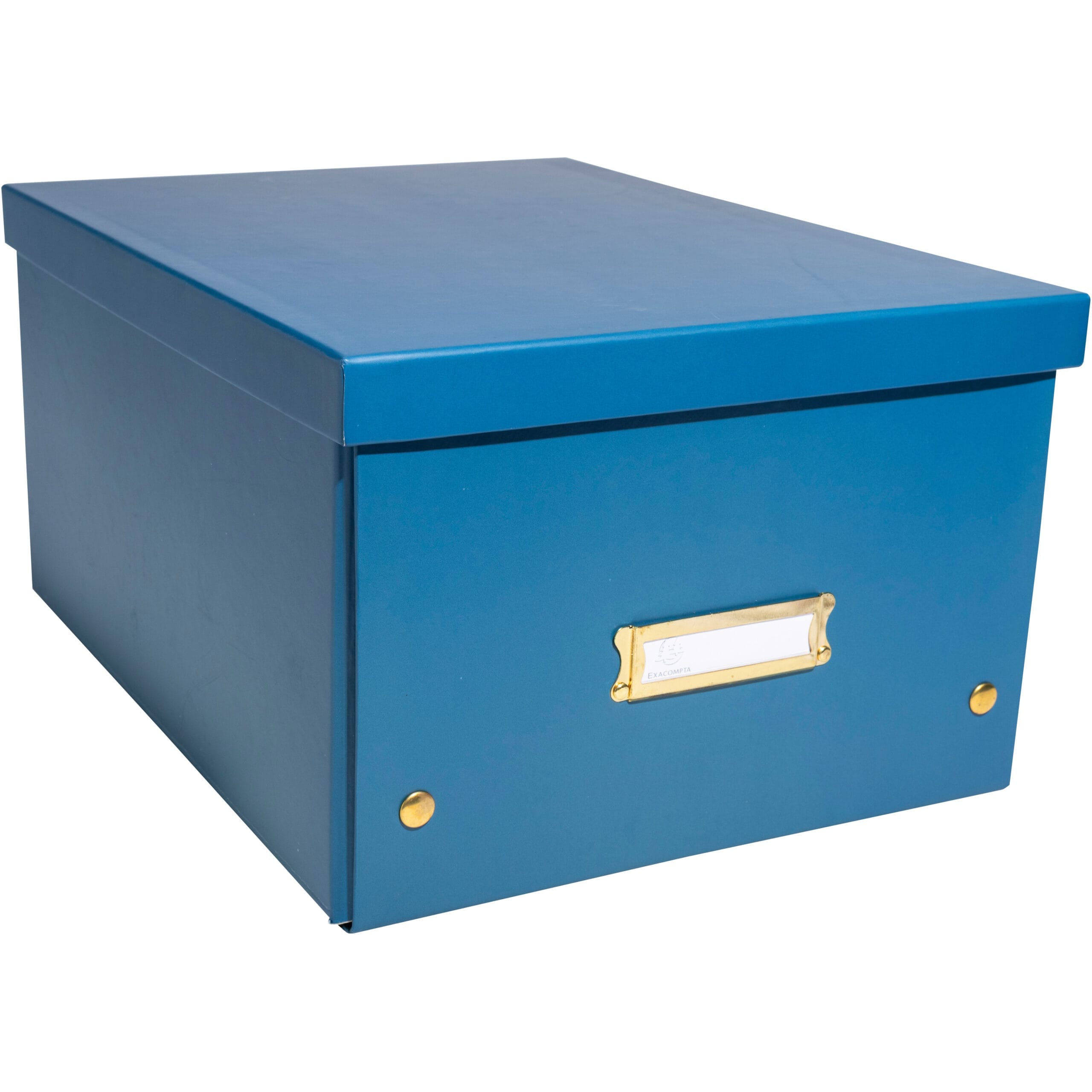 EXACOMPTA-62352E-3130630623526 EXACOMPTA Aufbewahrungsbox Neo Deco A4+ 62352E blau 27x36x19cm – Hochwertig & günstig bei ShopDeca