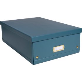 EXACOMPTA Aufbewahrungsbox Neo Deco A3+ 62453E entenblau 33x50x16cm
