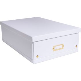 EXACOMPTA Aufbewahrungsbox Neo Deco A3+ 62458E weiss 33x50x16cm