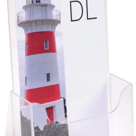 EXACOMPTA Prospekthalter 1/3 A4 73058D transparent 65x115x107mm