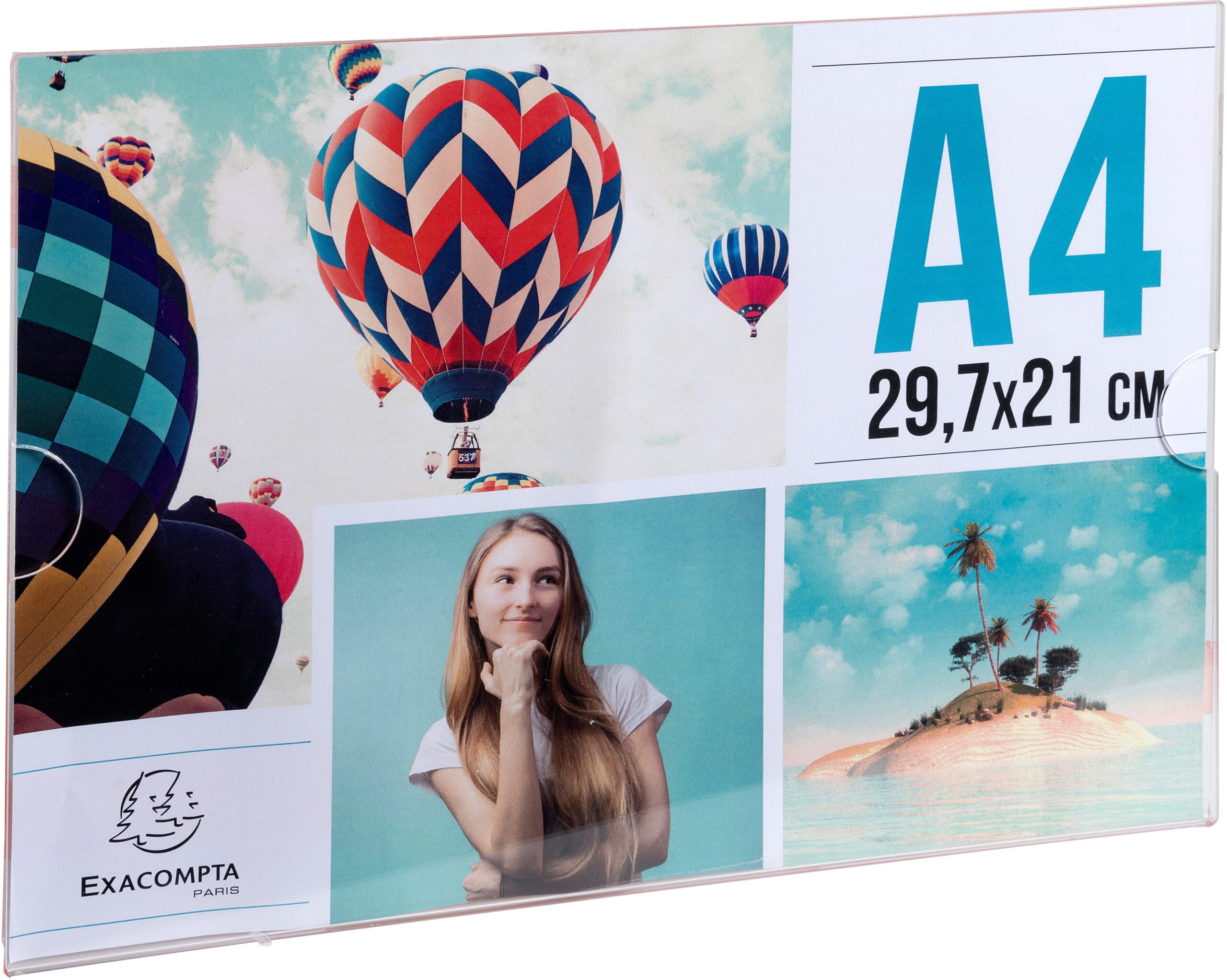 EXACOMPTA-84858QD-9002493109711 EXACOMPTA Wandsichttasche A4 84858QD transparent horizontal – Hochwertig & günstig bei ShopDeca