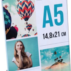 EXACOMPTA Tischaufsteller A5 85058D transparent hoch/quer