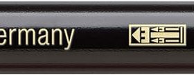 FABER-CASTELL Farbstift Polychromos schwarz 110199 wisch- und wasserfest