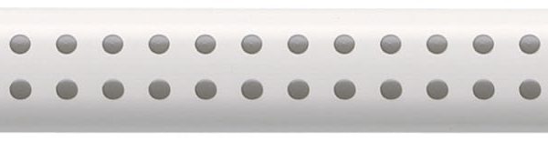 FABER-CASTELL Farbstifte Jumbo GRIP 110901 weiss