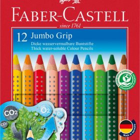 FABER-CASTELL Farbstifte Jumbo GRIP 110912 12 Farben