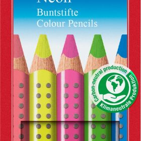 FABER-CASTELL Farbstifte Jumbo Grip 110994 5-farbig ass.